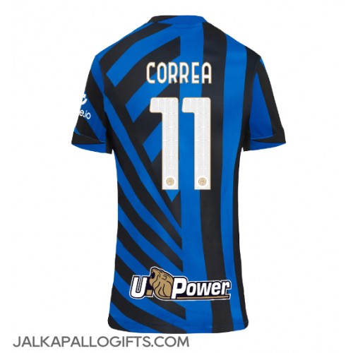 Inter Milan Joaquin Correa #11 Kotipaita Naiset 2024-25 Lyhythihainen